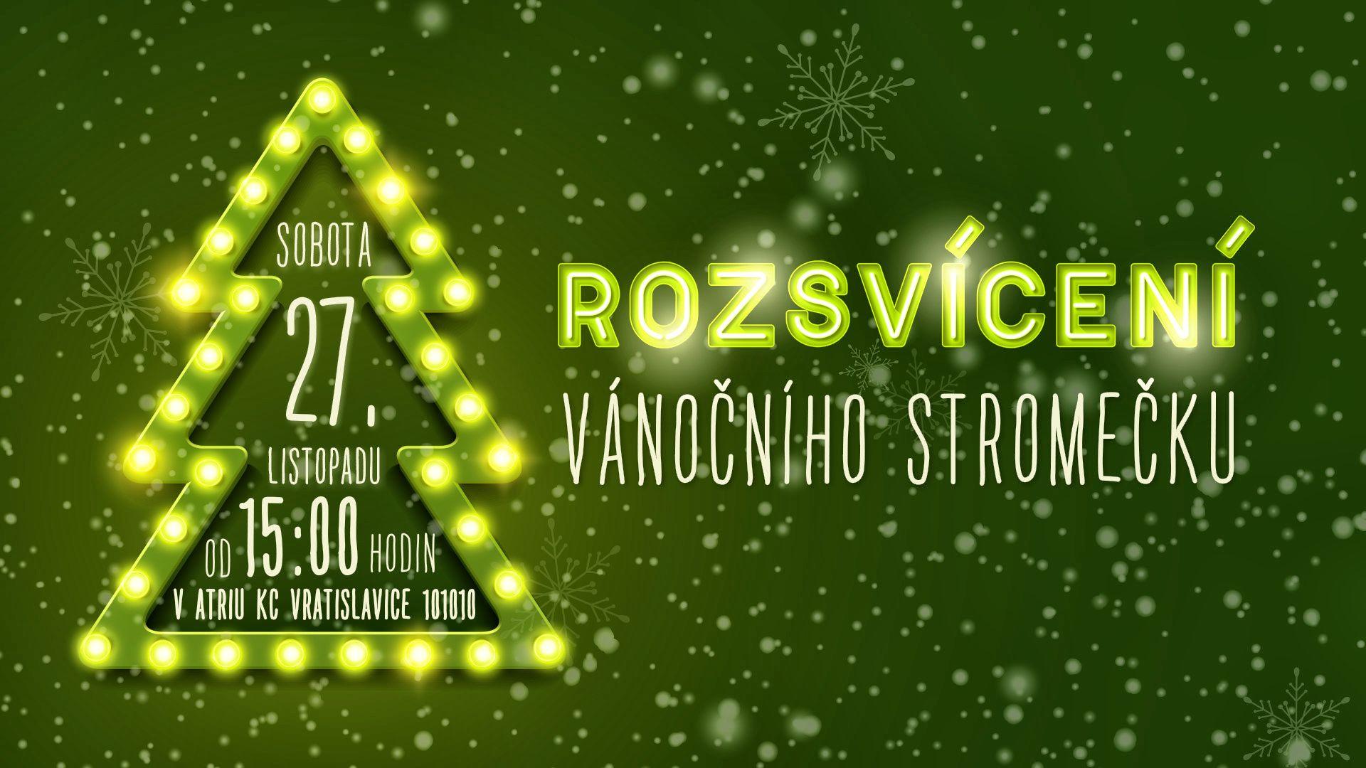 ZRUŠENO! - ROZSVÍCENÍ VÁNOČNÍHO STROMEČKU